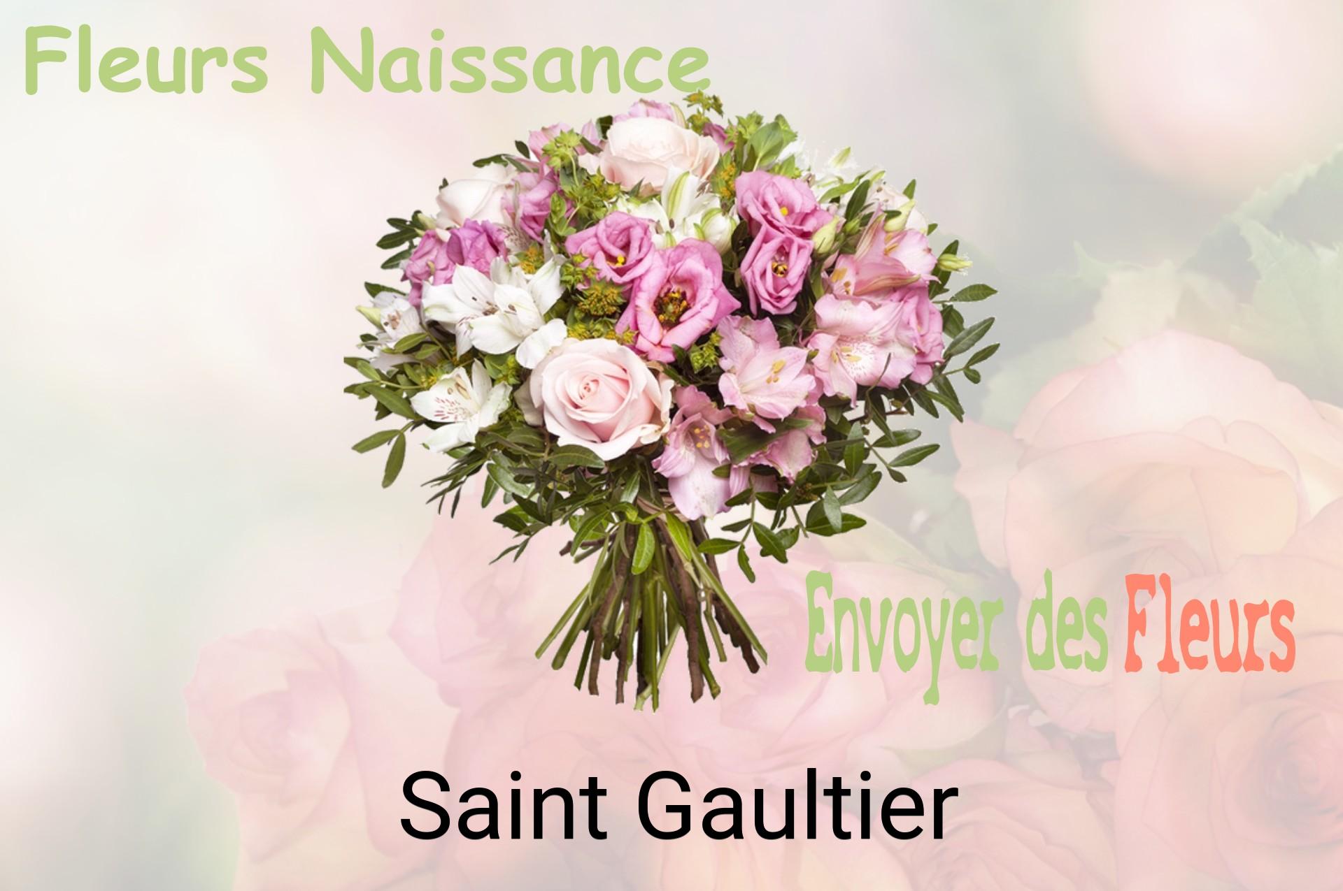 Bouquet de fleurs de naissance livré à Saint-Gaultier