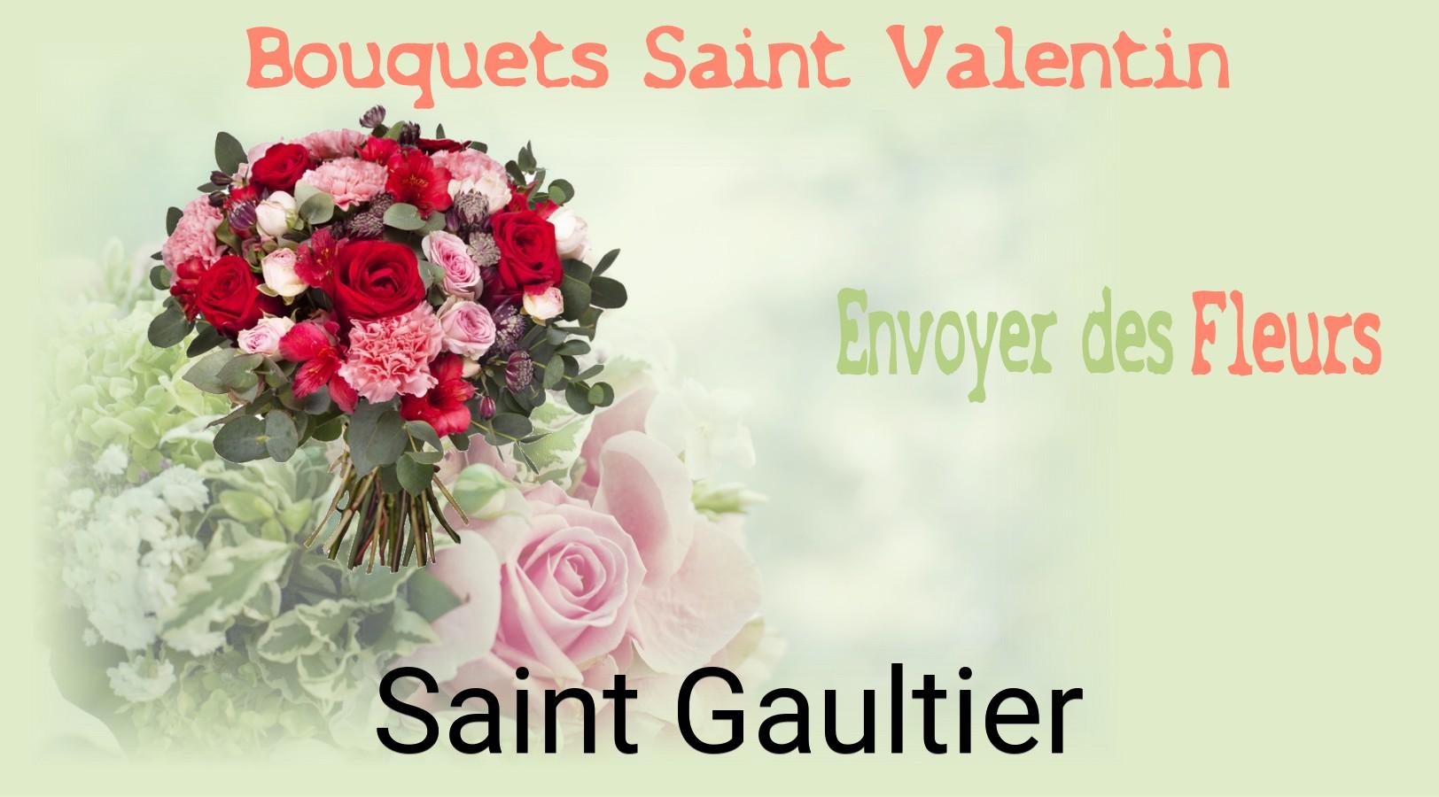 Roses de Saint-Valentin livrées à Saint-Gaultier